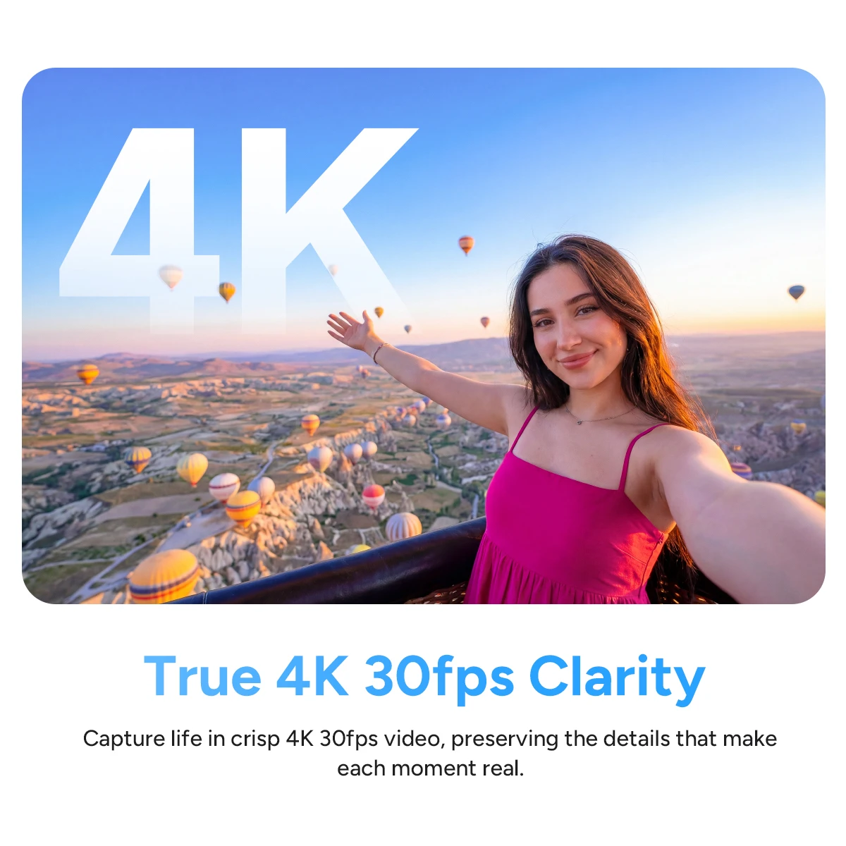 Action Camera 4K - SJCAM C100PRO Wodoodporna Mini Kamera Sportowa