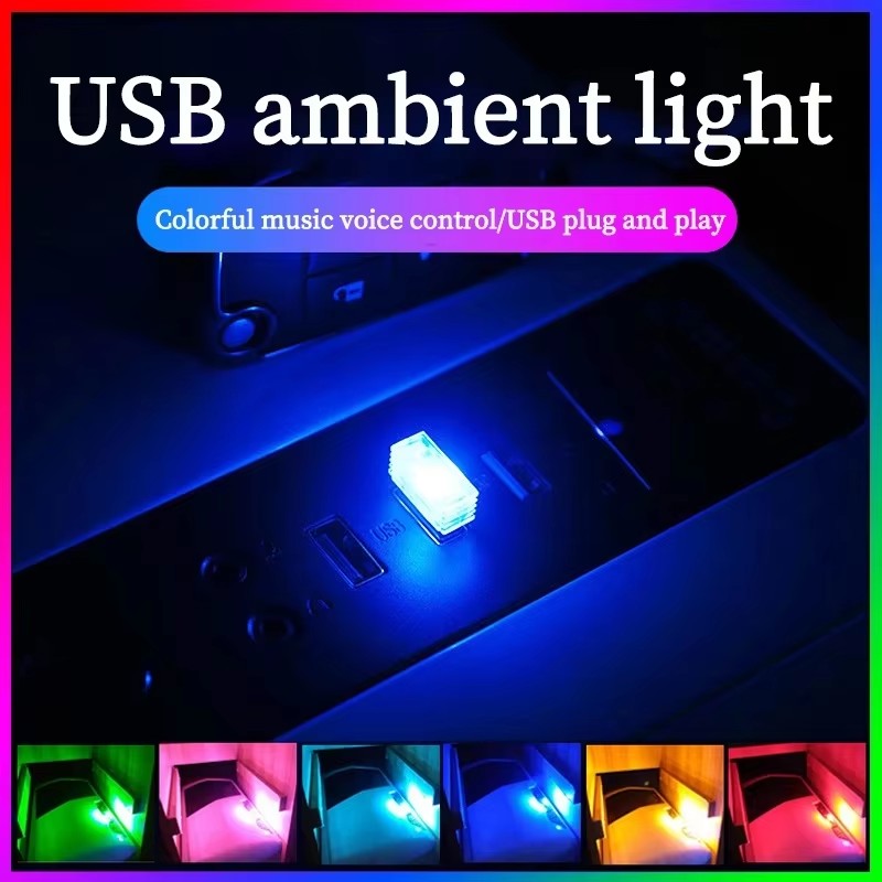 Electronics Gadgets For Car - 1/4 szt. Mini USB LED Lampka