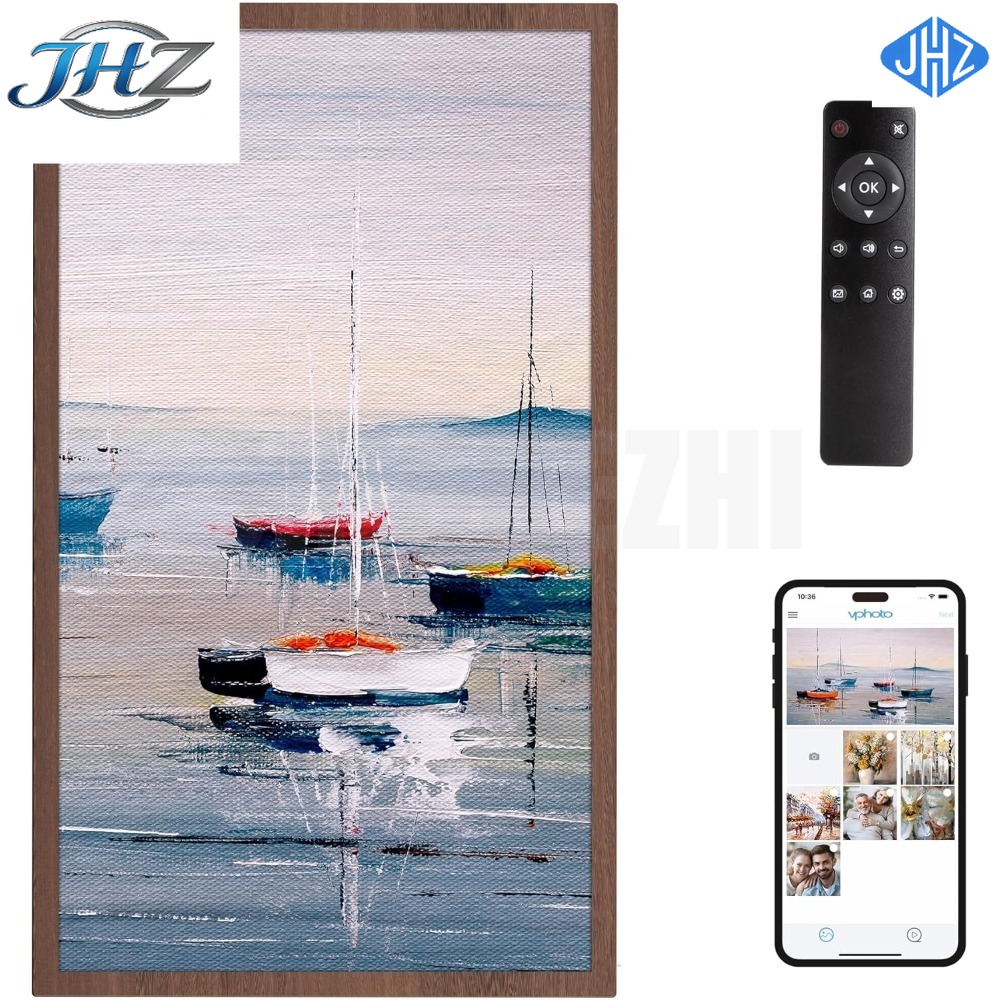 Digital Photo Frame Wifi - JHZ NOWA Duża Cyfrowa Ramka na