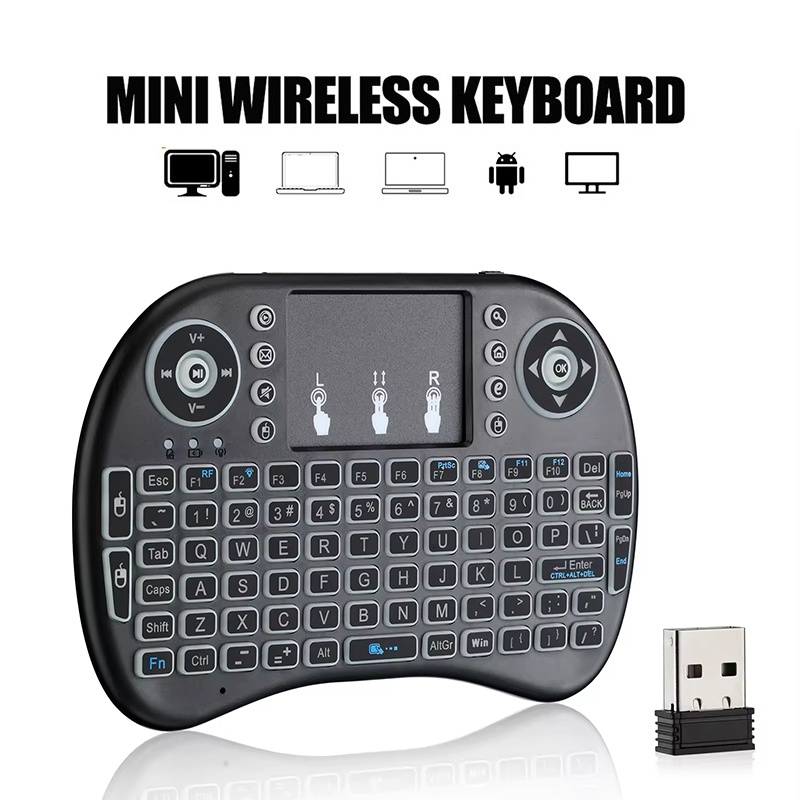 Wireless Keyboard Mini - Mini Bezprzewodowa Klawiatura 2.4G Bez Podświetlenia