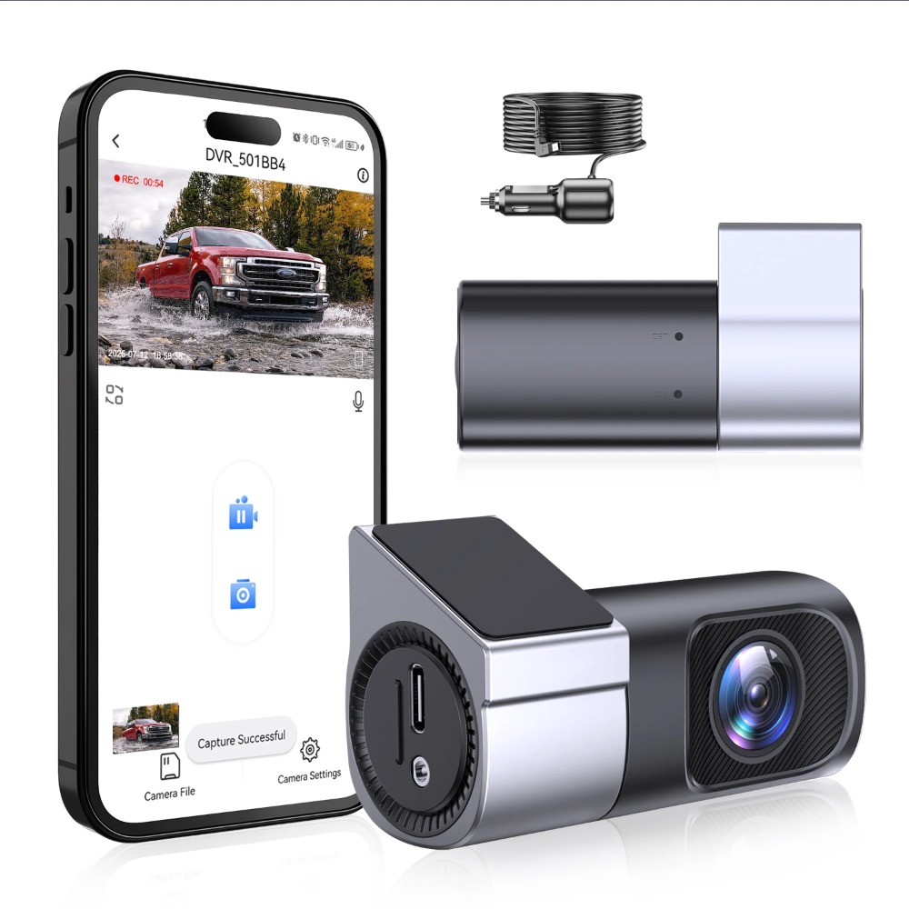 Panoramic Dash Cam 360 - Miniaturowa kamera samochodowa 1080P Ultra HD