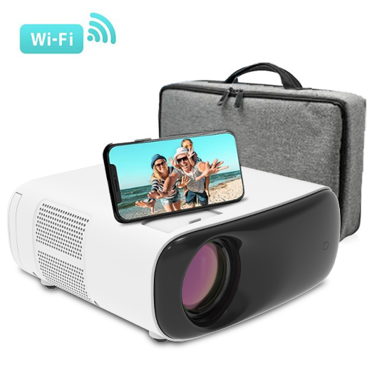 Mini Projector Portable - NOWOŚĆ 2026 Transjee A70 1080p LED
