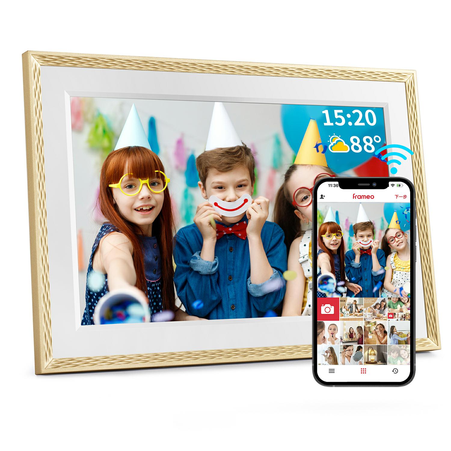 Digital Photo Frame Wifi - Ramka cyfrowa Frameo 10,1 cala, elektroniczna
