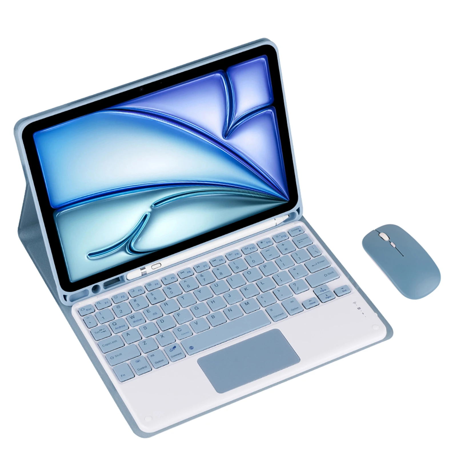 Wireless Keyboard Mini - Etui z klawiaturą i myszką do