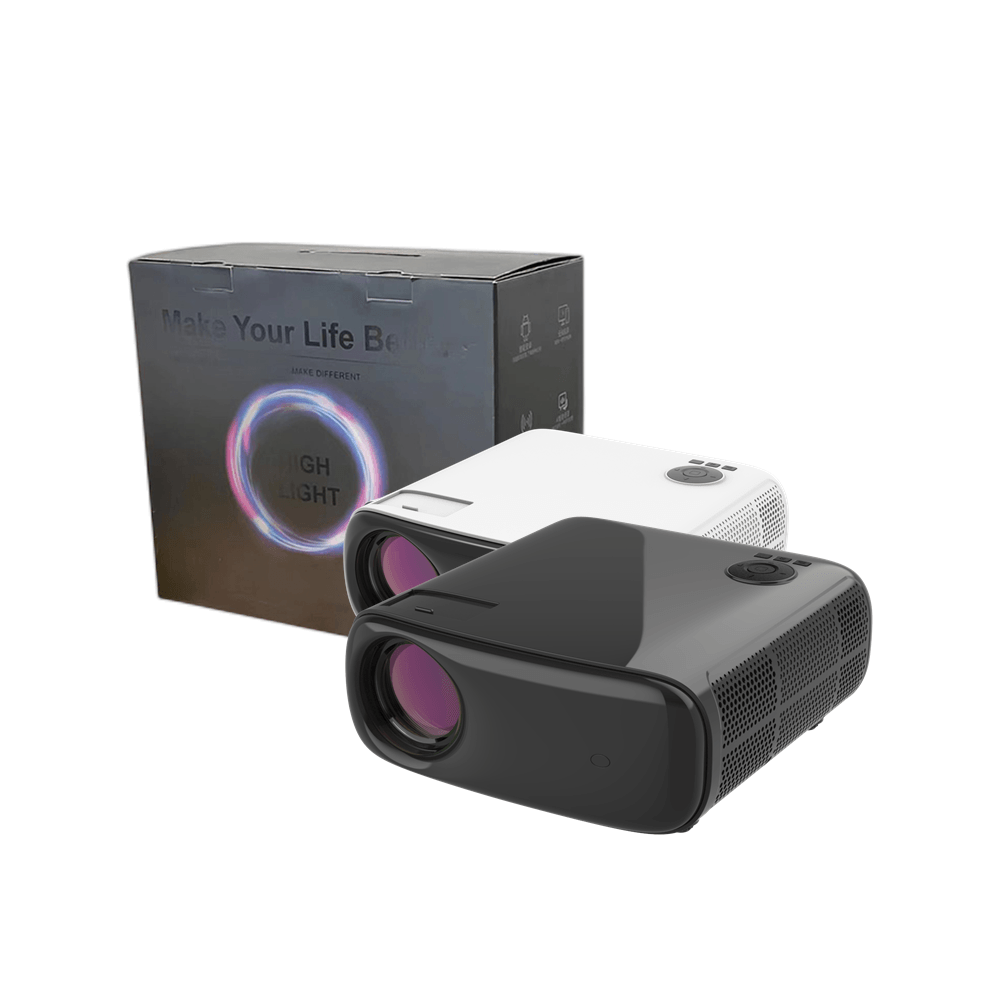 Mini Projector Portable - NOWY Mini Projektor 4K Kino Domowe