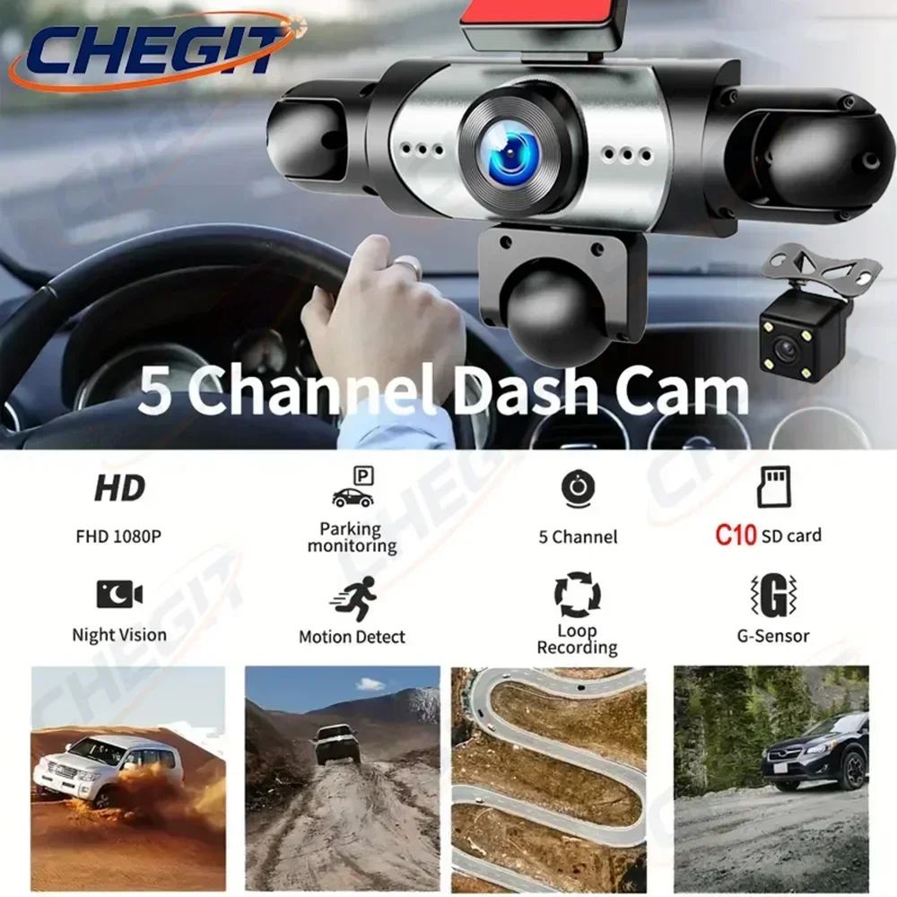 Nowa kamera samochodowa 5Lens  – Panoramic Dash Cam 360 recenzja i cena