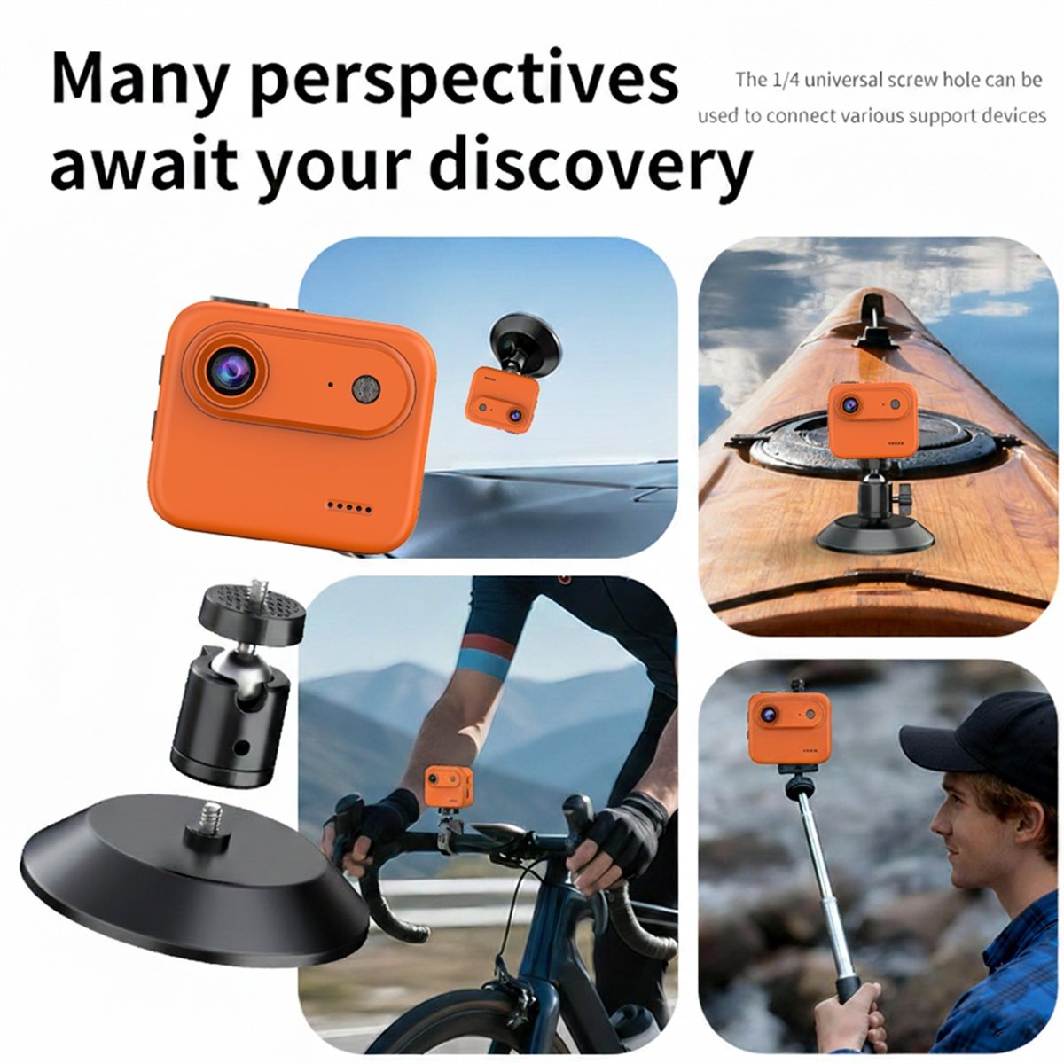 Kamera sportowa N05R 4K z 2.0- – Action Camera 4K recenzja i cena