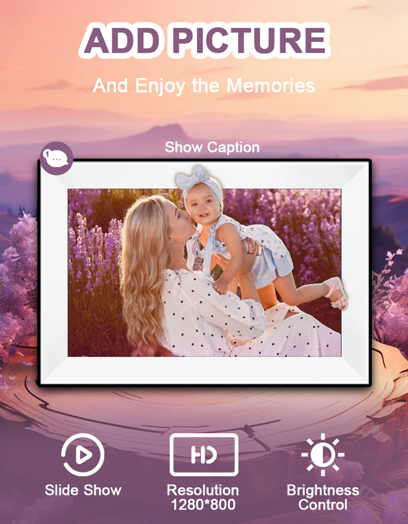 Uhale Cyfrowa Ramka na Zdjęcia – Digital Photo Frame Wifi recenzja i cena