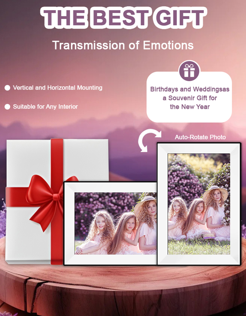 Uhale Cyfrowa Ramka na Zdjęcia – Digital Photo Frame Wifi recenzja i cena