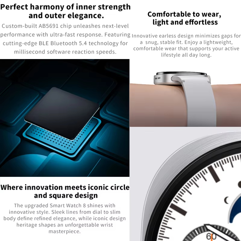 2026 Nowy klasyczny smartwatch – Electronics Quiz recenzja i cena