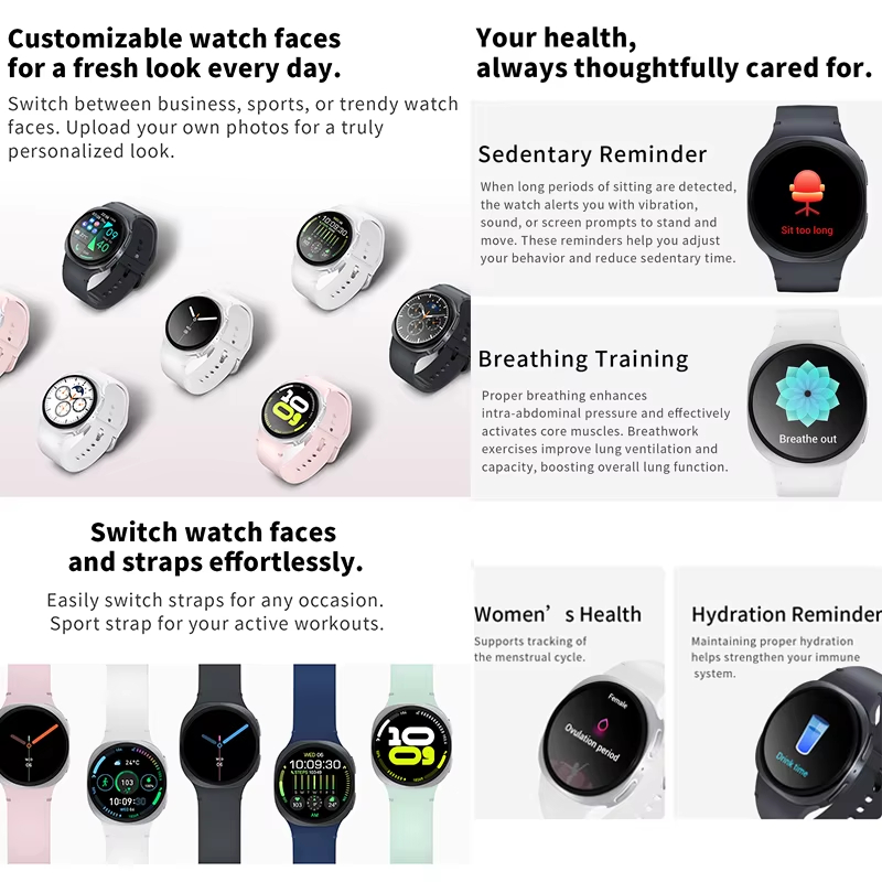 2026 Nowy klasyczny smartwatch – Electronics Quiz recenzja i cena