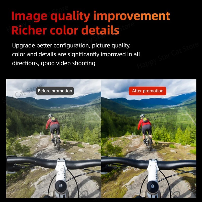 Kamera sportowa C110+ C110 4K  – Action Camera 4K recenzja i cena