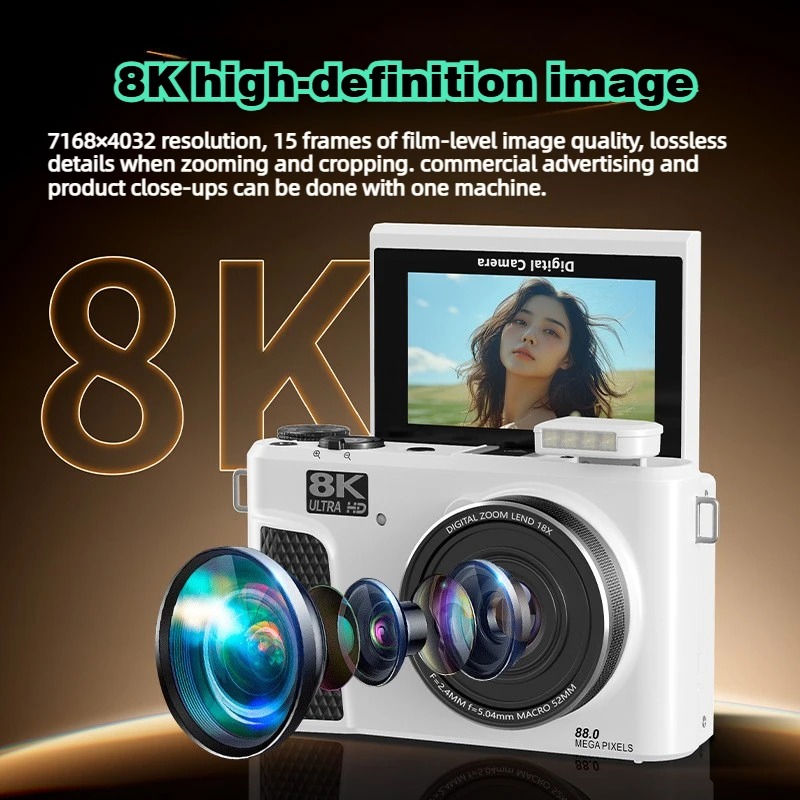 Kamera cyfrowa WD300 8K, kamer – Digital Photo Frame Wifi recenzja i cena
