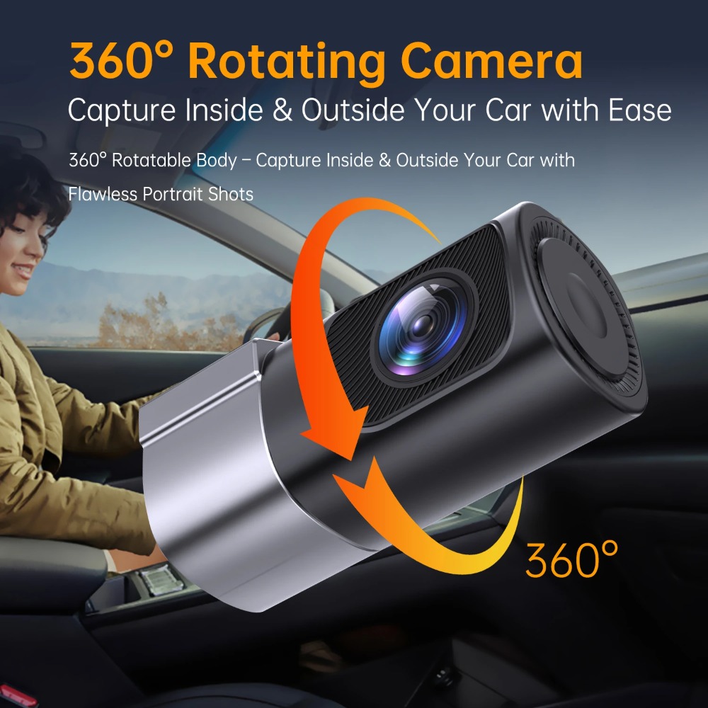 Miniaturowa kamera samochodowa – Panoramic Dash Cam 360 recenzja i cena