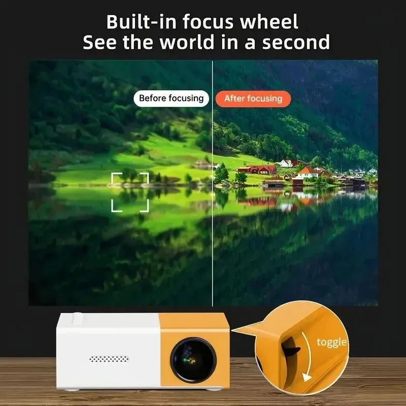 Przenośny projektor TV 110V-22 – Mini Projector Portable recenzja i cena