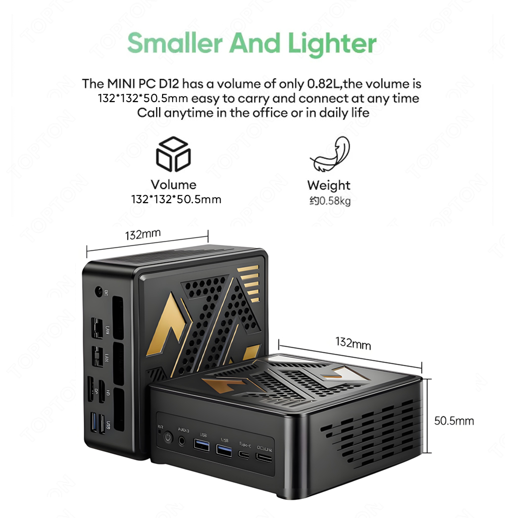 Topton OCuLink Mini PC Gamer A – Mini Pc Windows recenzja i cena