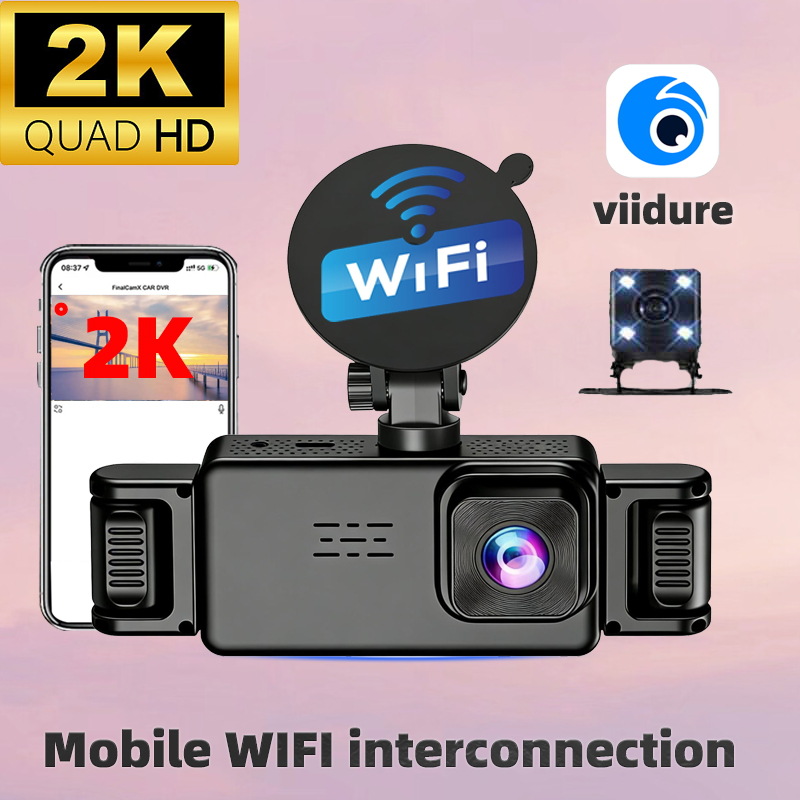 5-kanałowy 360 °   Panoramiczn – Panoramic Dash Cam 360 recenzja i cena