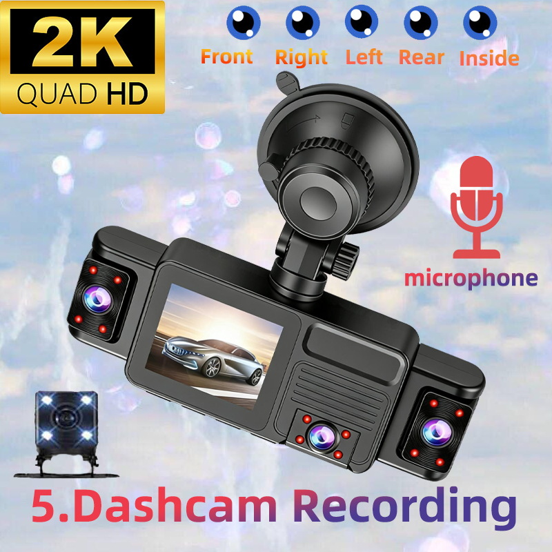 5-kanałowy 360 °   Panoramiczn – Panoramic Dash Cam 360 recenzja i cena