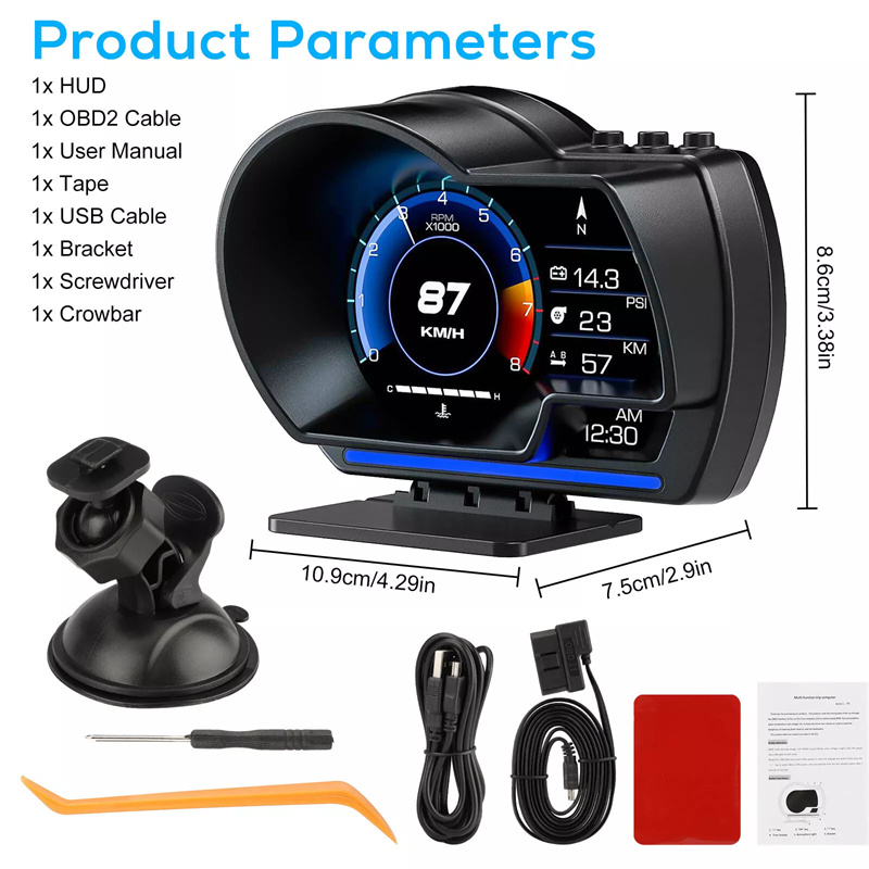 Uniwersalny wyświetlacz HUD P6 – Electronics Gadgets For Car recenzja i cena