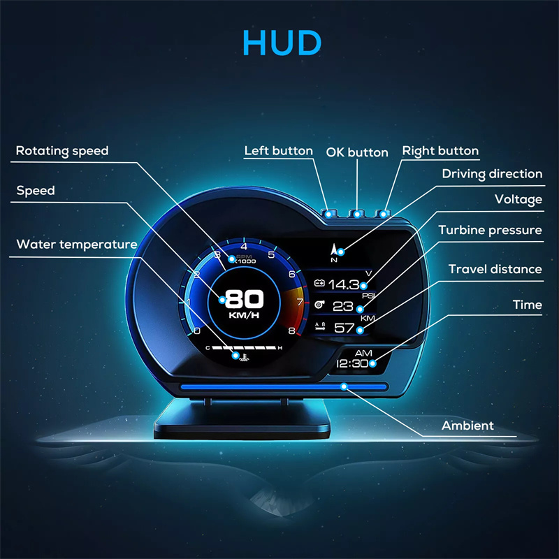 Uniwersalny wyświetlacz HUD P6 – Electronics Gadgets For Car recenzja i cena