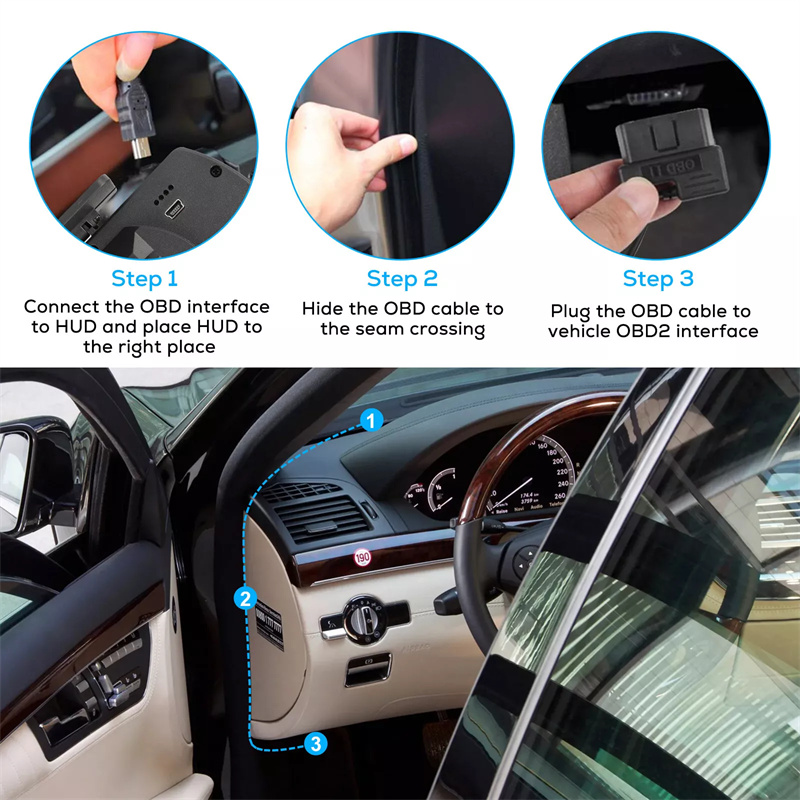 Uniwersalny wyświetlacz HUD P6 – Electronics Gadgets For Car recenzja i cena