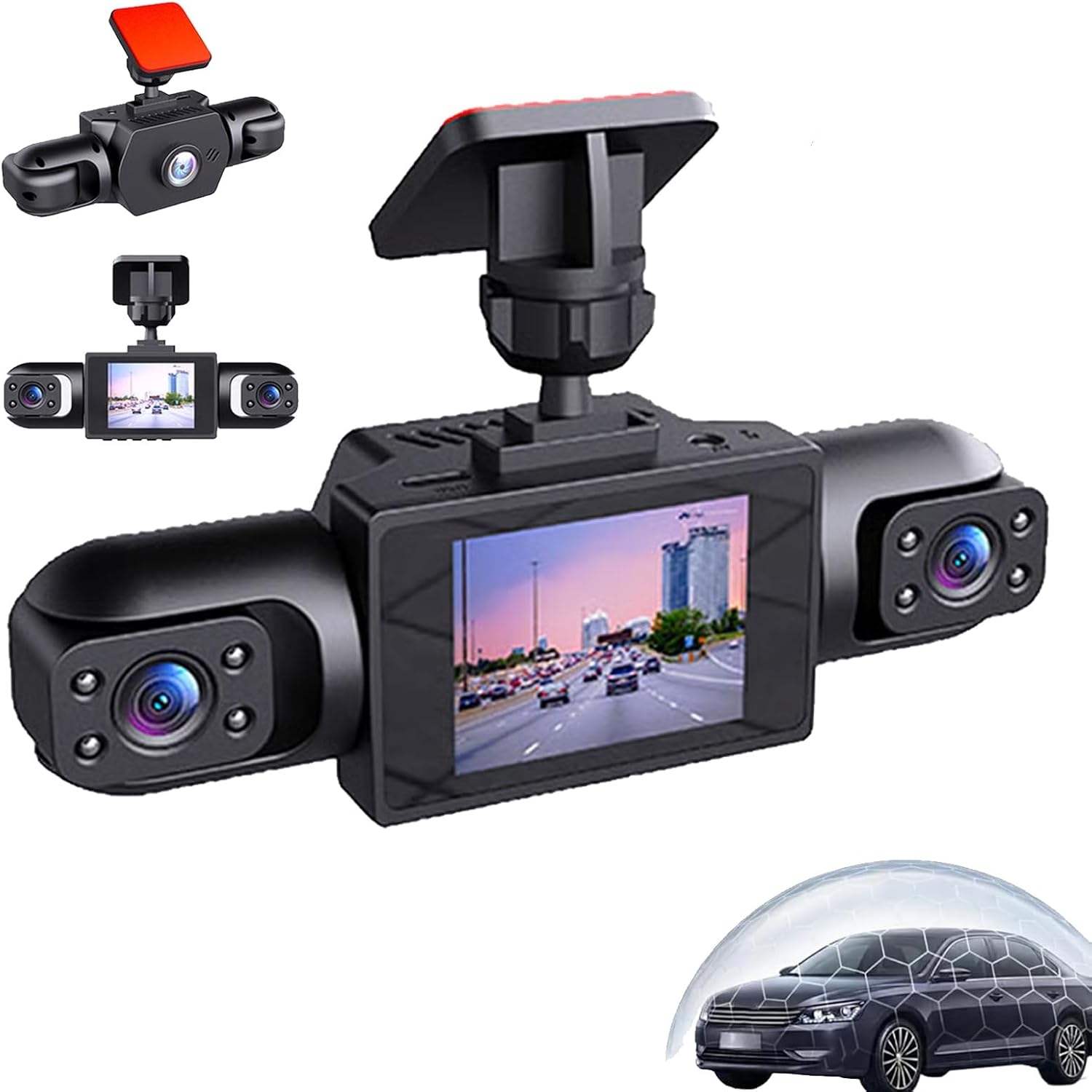Wielofunkcyjna kamera samochod – Panoramic Dash Cam 360 recenzja i cena