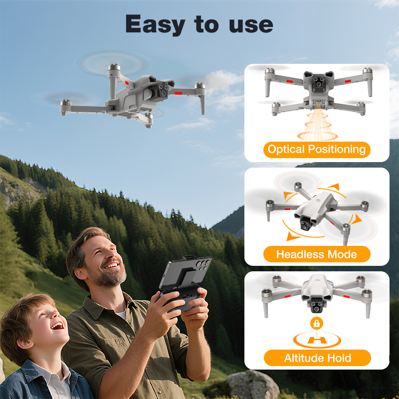 L017 Pro Drone Mini Składany Q – Electronics And Gadgets H recenzja i cena