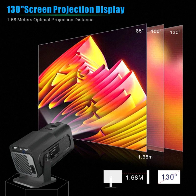 Projektor przenośny HY320 do d – Mini Projector Portable recenzja i cena