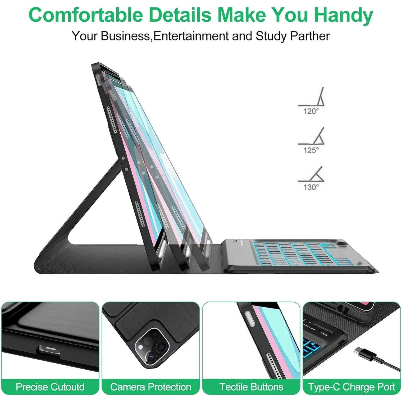 Etui z klawiaturą i myszką do  – Wireless Keyboard Mini recenzja i cena