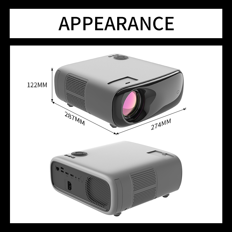 NOWY Mini Projektor 4K Kino Do – Mini Projector Portable recenzja i cena