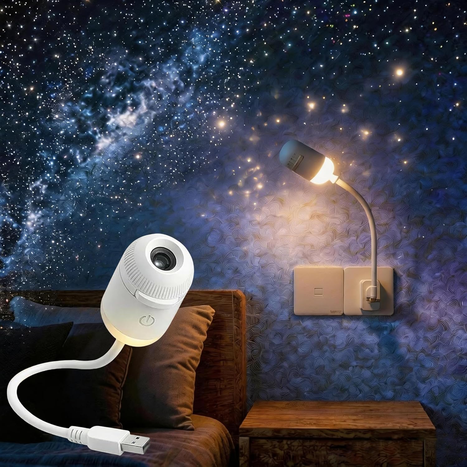 Projektor Gwiazd 2w1, Lampka N – Mini Projector Portable recenzja i cena