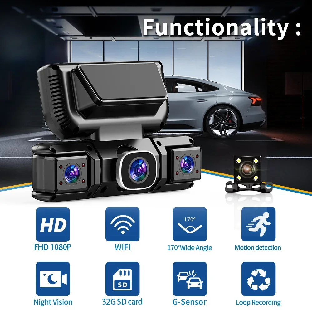Kamera samochodowa 360 stopni, – Panoramic Dash Cam 360 recenzja i cena